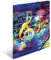 HERMA Sammelmappen A3 Musik Set, 3 Stück, Kinder Eckspanner-Mappen aus Kunststoff mit Kunst Motiv, Gummizug, Innenklappen und Innendruck für Jungen und Mädchen