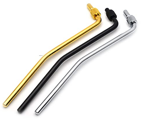 TUOREN 3Pcs 6mm Electric Guitar Tremolo Arm Whammy Bar Assembly for Double Tremolo Bridge System