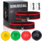 QH-Shop Reflex Boxen Ball, Boxing Training Ball mit 4 Bälle und 2 Stirnbänder Ideal für das Training von Reaktion, Agilität und Auge-Hand-Koordination