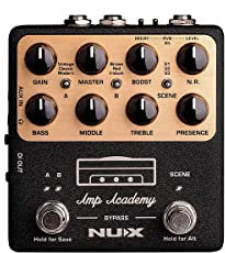 NUX NGS6 Amp Academy - Stomp Box Amp Modeler, Black
