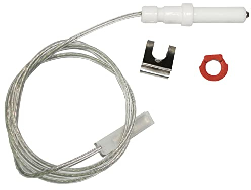Ariston Indesit - Franke - Glem Gas - Nardi - Candeletta di accensione elettronica completa di molletta e guarnizione di fissaggio - C00052951-133.0041.895 per cucina piano cottura - H3625 (1 pezzo)