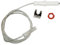 Ariston Indesit - Franke - Glem Gas - Nardi - Candeletta di accensione elettronica completa di molletta e guarnizione di fissaggio - C00052951-133.0041.895 per cucina piano cottura - H3625 (1 pezzo)