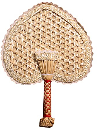 Bambus Handfächer, Wand Dekoration Handfächer, Bambus Handfächer Vintage Fan, Wanddekoration, Geeignet für Hochzeit, Geburtstagsfeier Geschenke