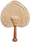 Bambus Handfächer, Wand Dekoration Handfächer, Bambus Handfächer Vintage Fan, Wanddekoration, Geeignet für Hochzeit, Geburtstagsfeier Geschenke