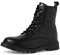 Tamaris Damen Schnürstiefeletten, Frauen Stiefeletten,Wechselfußbett,Comfort Lining,schnürboots,reißverschluss,Stiefel,Bootee,Black,42 EU