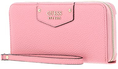 GUESS Eco Brenton SLG Large Zip Around L Pink