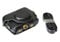 Camera Storage Bag Case Cover for Sony RX100 RX100II RX100 M3 RX100III M4 M5 M6, Retro PU Leather Protective Camera Case with Shoulder Strap (Black)