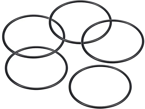 PATIKIL 10 Stück Dichtungsringe O-Ringe Gummidichtung 65mm AD 60mm ID 2.65mm Breite Nitrilgummi Unterlegscheibe Dichtungssatz Gummischeiben für Wasserhahn Autoreparatur Schwarz