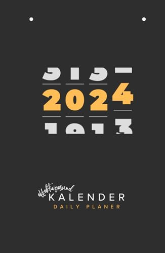 effektivgesund Planer für 2024 I Hardcover Kalender, Ziel & Vision Planer für das gesamte Jahr 2024 DINA5