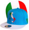 Capiche [99+ Designs] Snapback Cap - Casquette Baseball Chapeau Art Unisexe visière Hommes Femmes [Nations] Italie