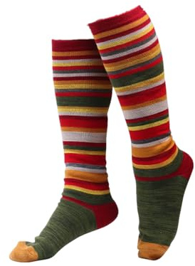 Damen Ladies College Socken Strümpfe Kniestrümpfe Kniestrümpfe Damen Thermo Winterstrümpfe Mit Innenfrottee Knee High Socks Lange Socken Overknee Strümpfe