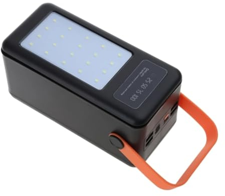 Kliplinc Dual USB 28X18650 H¨¹lle f¨¹r Mobiltelefone, Schnelle Aufbewahrung, DIY (Schnellladung, Schwarz), Einfache Installation