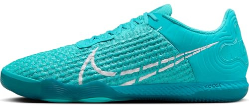 Nike Low-Top-Fußballschuh Nike React Gato Low-Top-Fußballschuh Für Hallen- Und Hartplätze, Dusty Cactus/Barely Volt, CT0550-300, 40 EU (7 US)