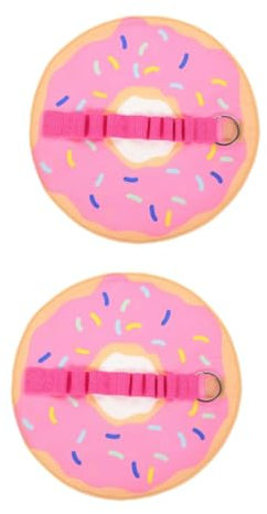 STOBOK 2St Donut-Federmäppchen pencil case rollmäppchen stifte etui zeichnertasche rechenmäppchen Organizer für Stifttaschen Bleistiftverpackung Tasche für Zeichenstifte Segeltuch
