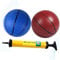 PHENOFICE 3st Kleines Ballspielzeug Spielzeugball Aufblasbares Basketballspielzeug Outdoor-spielspielzeug Für Kinder Draußen Kinderspielzeug Kinder Mini-Spielzeug Mini-Basketball Fußbälle