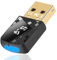 Dongle Bluetooth 5.4, Clés Bluetooth USB pour PC Adaptateur USB Bluetooth Faible Latence(EDR & BLE) pour Casque Manette Clavier Smartphone Tablette avec Windows 11/10 / 8.1/7 (BT544)