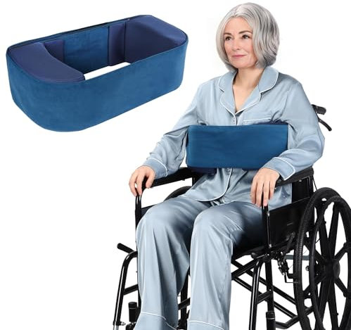 NIdreamCE Soporte Lateral para Silla De Ruedas Protectores Laterales Almohada De Espuma Cojín De Respaldo para Silla decuado para Personas Mayores y Personas con Discapacidad