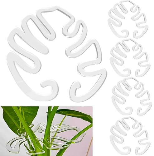 Audio frequency% 5 Stück Monstera Pflanzenstütze | 14x13cm Rankhilfe Für Zimmerpflanzen | Stängelstütze & Blattstütze Für Gesundes Wachstum | Universal Für Monstera Deliciosa & Philodendron