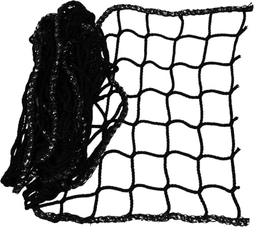 Universal Schutznetz Schwarz 0,6m x 1,0m – Polypropylen 2,3mm, UV- & witterungsbeständig, zuschneidbar, Öko-Tex® zertifiziert – Balkonnetz, Katzennetz, Hochbett Rausfallschutz | Made in Germany