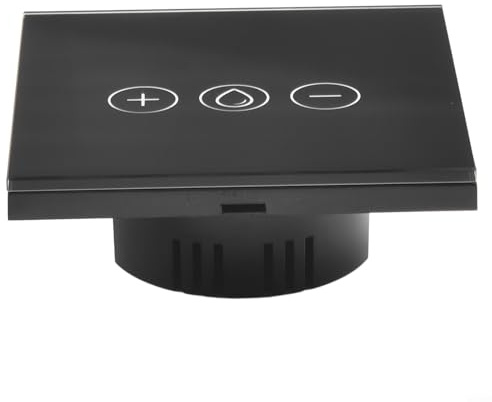 For Smart WiFi Timer Switch For Immersion Heater And Gas Boiler 20A With Voice And App Control Compatible With For Smart Life Platform(black)