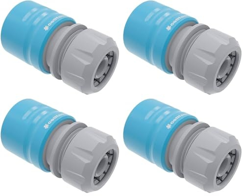 Cellfast Raccord rapide cellPRO™ 1/2 - 5/8, plastique PC/ABS, 3 pinces, UNI FIT™, 51-630 (Lot de 4)