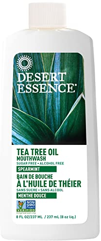 Natural Refreshing Tea Tree Oil Mouthwash - 8fl oz