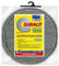 Disque pour polisseuse DURALIT, disque pour sols en acier inoxydable avec support, disque en laine d'acier inoxydable, diamètre 430 mm, prêt à être appliqué au disque glisseur, idéal pour cristalliser