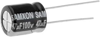 5X GT47/100 Kondensator: elektrolytisch geringe Impedanz THT 47uF 100VDC SAMXON