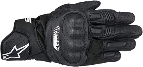 Alpinestars Handschuhe SP-5 Leder Motorrad Sporthandschuh schwarz Größe XXXL /12
