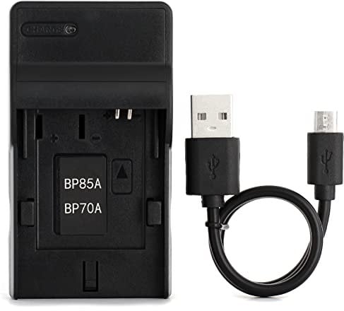 Norifon SLB-70A USB Charger for Samsung AQ100, DV100, DV101, DV150F, DV90, ES80, ES90, ES95, SL605, PL120, TL105, TL110, TL205, WB30F, WP10 Camera and More