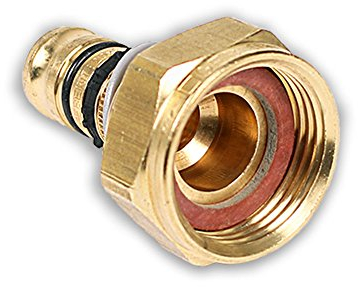 GEBERIT Mepla Press Rotguss Verschraubung mit IG [16x2,25mm - 1/2], Kontur G