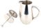 Rosenstein & Söhne Isolierkanne: Thermo-Kaffeebereiter, French-Press, Edelstahl, doppelwandig, 350 ml (French Press Isolierkanne, Kaffezubereiter, Espressokocher)