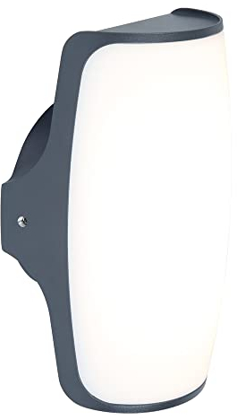 LUTEC 563800061 Wandleuchte Seco LED Metall schwarz 1 L