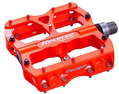Reverse Escape Flat Fahrrad Pedal neon orange