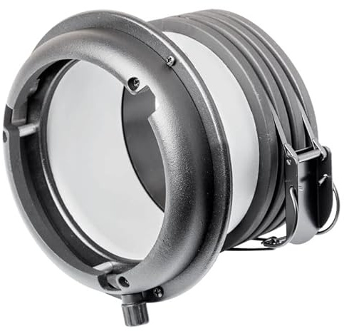 Pixapro 15cm Converter Adapter Ring Photography Lighting Studio Video Camera Photoshoot Portable Light Filming Kit Photography Accessories Bowens S-Type to Compatible with Profoto