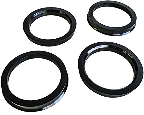 4x Zentrierringe Durchmesser: Aussen 70 mm + Innen 57,1 mm