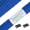 Namvo 550 Paracord Mil Spec Type III 7 strand parachute cord Total Length 100ft / 30 Meters for Outdoor Survival Rope, Lanyards, Keychain, Dog Collar, DIY Kit Craft Toy - 280kg Breaking Load, Blue