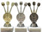 RaRu 3 Dart-Pokale (Gold, Silber, Altsilber) mit Ihrer Wunschgravur