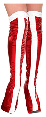 Horror-Shop Original Wonder Woman Stiefelstulpen für Fans der DC Comics Superheroes
