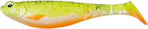 DAM Gummifisch Effzett Shadster Power Tail (Lemon Shiner UV, 8)