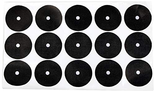 VGEBY Billardtisch Markierungspunkte, Billardpunkt Aufkleber White Ball Locator Billard Zubehör(Amerikanische Größe M.)