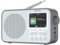 DAB/DAB+ & FM Portable Radio | Large Display | Bluetooth 5.3 | 2200mAh Rechargeable Battery Built-in | Dual Alarms & Sleep Timer | Perfect for Home, Office or Outdoors | AZATOM Aspire G2 (Grey)