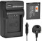 DSTE NB-11L (1400mAh/3.7V) Battery and Charger Kit Compatible with Canon PowerShot A2300, A2400, A2500, A2600, A3400, A3500, A4000 IS