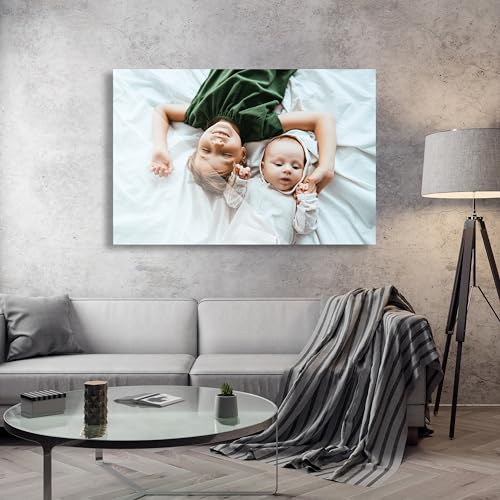 FLYERALARM Acryl Wandbild mit eigenem Foto (50cm x 50cm) auf Acrylglas Platte I Personalisiertes Glas-Bild mit Wunschmotiv I Geschenk