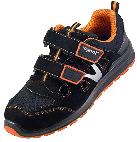 Arbeitssandale Arbeitsschuhe Sicherheitssandale Urgent 309 S1 Sicherheitsschuhe Sommersandale Herrenschuhe (Numeric_42)