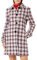 Sisley Damen 2EJFLN01O Wool Blend Coat, Multicolor 902, 34