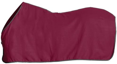 Carly Capples Fleece Abschwitzdecke Größe: 155cm Farbe: Granatapfel