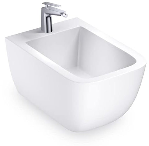STONEART WC Hänge-Bidet TFS-110P weiß/52x37cm/glänzend