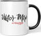JUNIWORDS Tasse, Viktor-Miró, der Unbarmherzige, Schwarz (5308052)