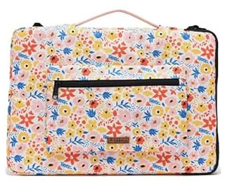 CABAIA - Housse Ordinateur 15-16 Pouces | Protection Molletonnée | Tissu 100% Recyclé | Pochette de Rangement | Durable & Écoresponsable | La Gombe